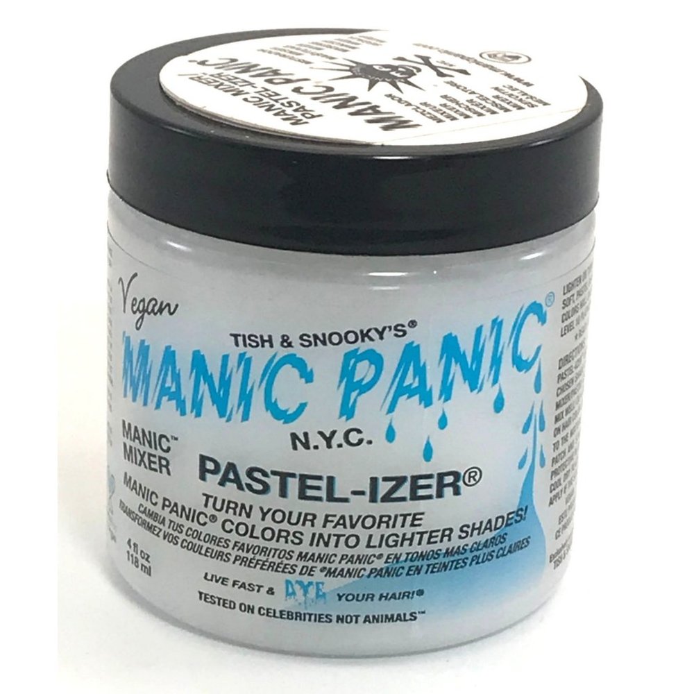 Manic Panic Vegan Manic Mixer Pastel izer Classic Cream 4 Oz Hair Dye Lightener